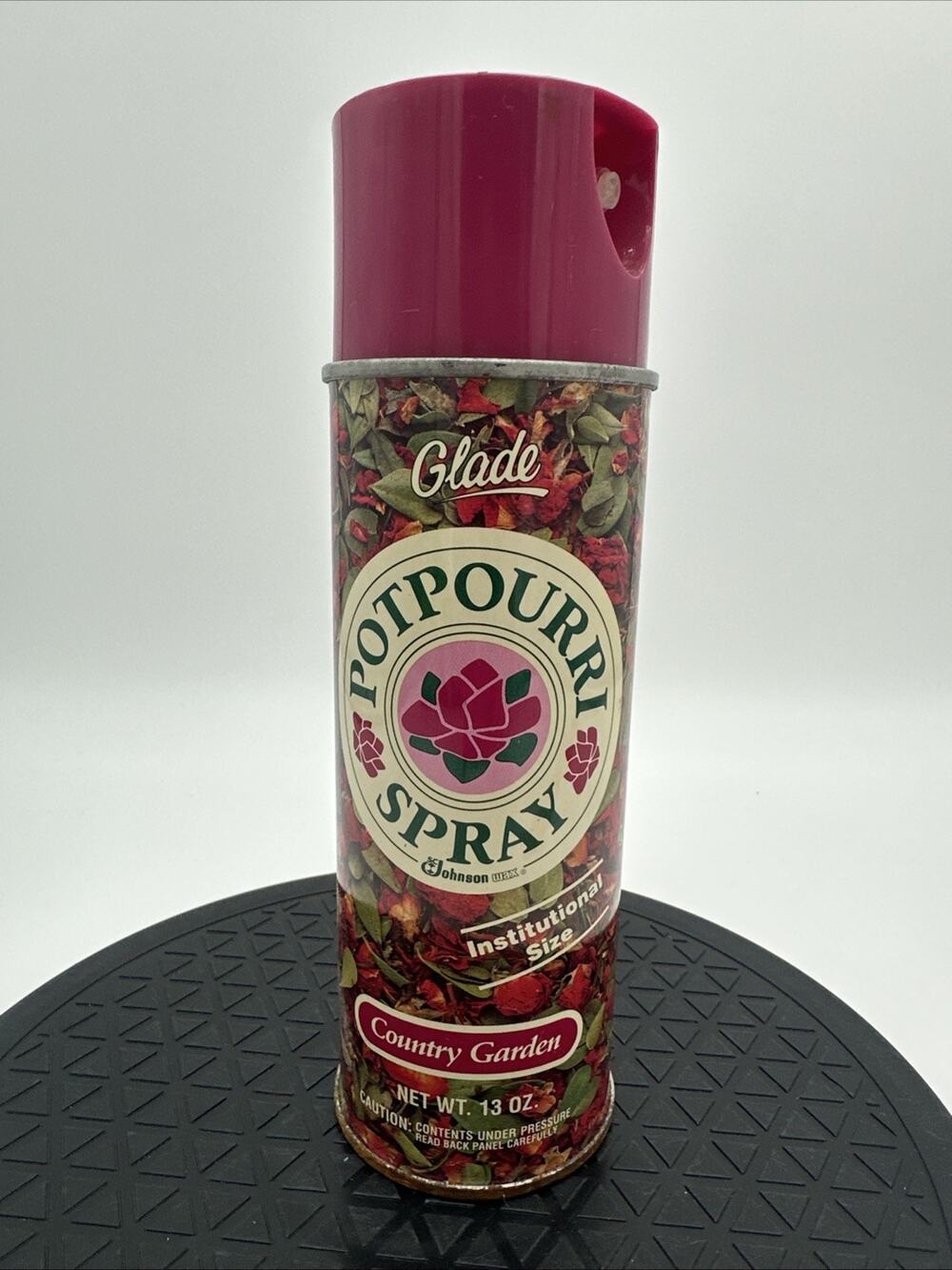 Vintage Glade Potpourri Spray Country Garden 13oz Aerosol Can 1988 Johnson Wax